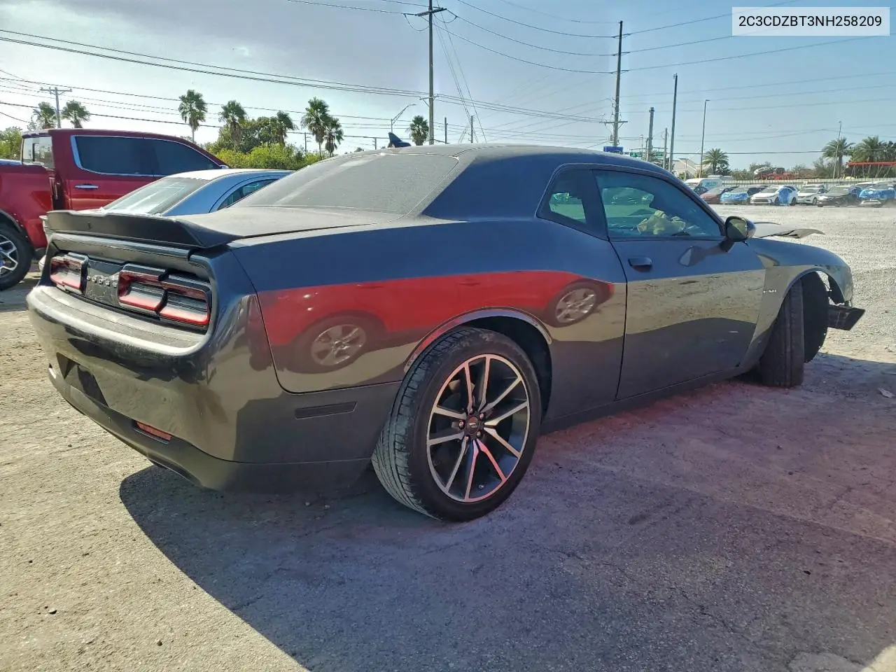 2C3CDZBT3NH258209 2022 Dodge Challenger R/T