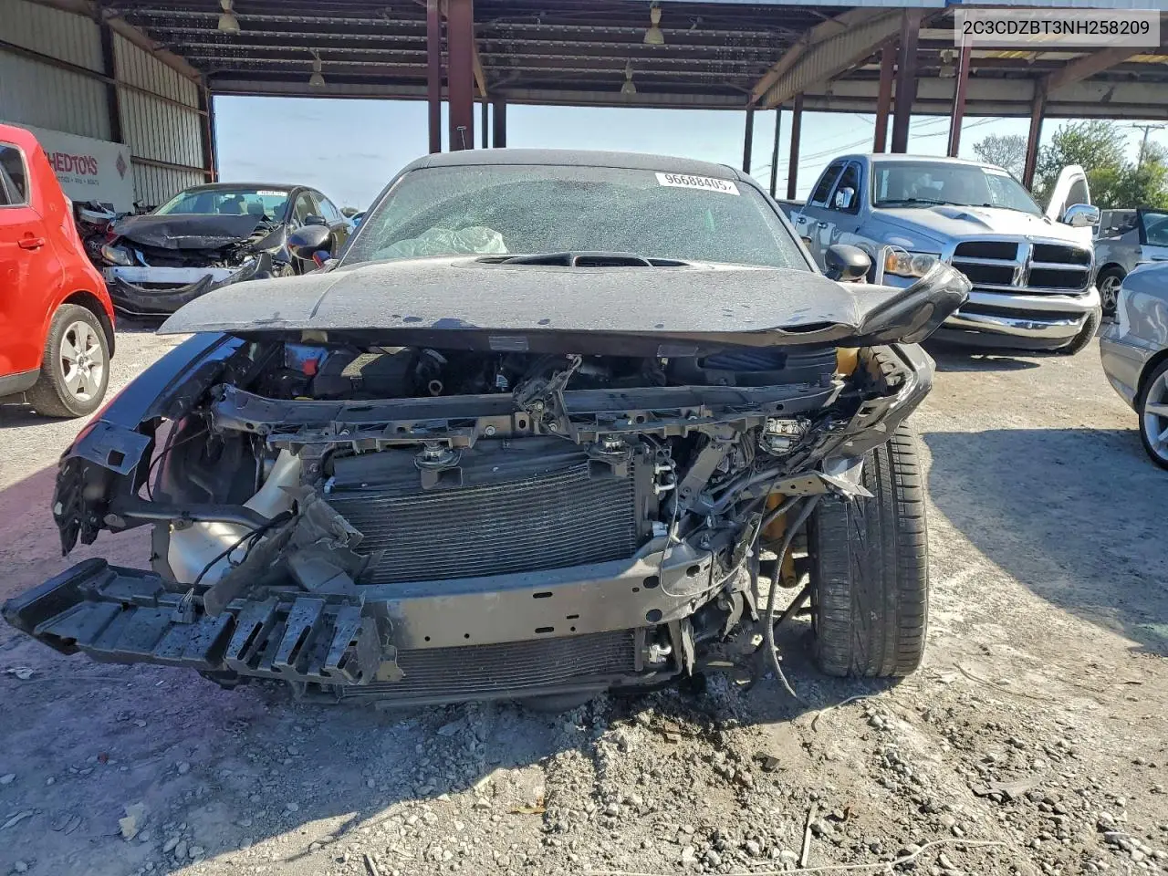 2C3CDZBT3NH258209 2022 Dodge Challenger R/T