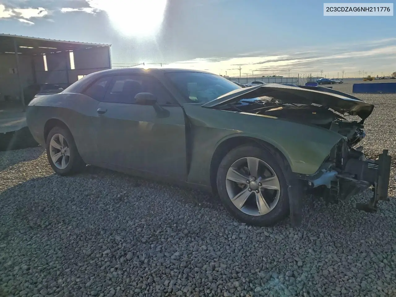 2C3CDZAG6NH211776 2022 Dodge Challenger Sxt