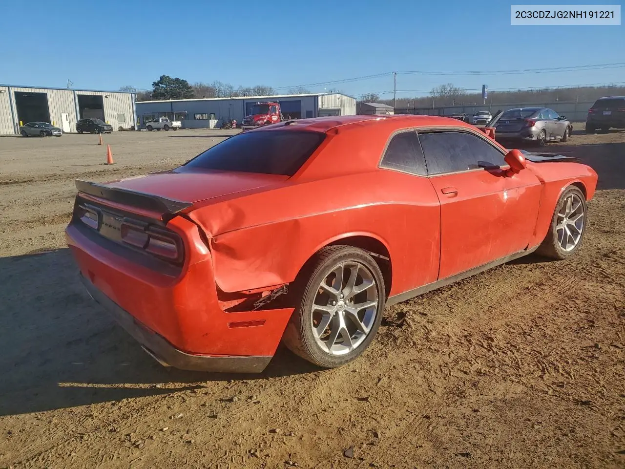 2C3CDZJG2NH191221 2022 Dodge Challenger Gt