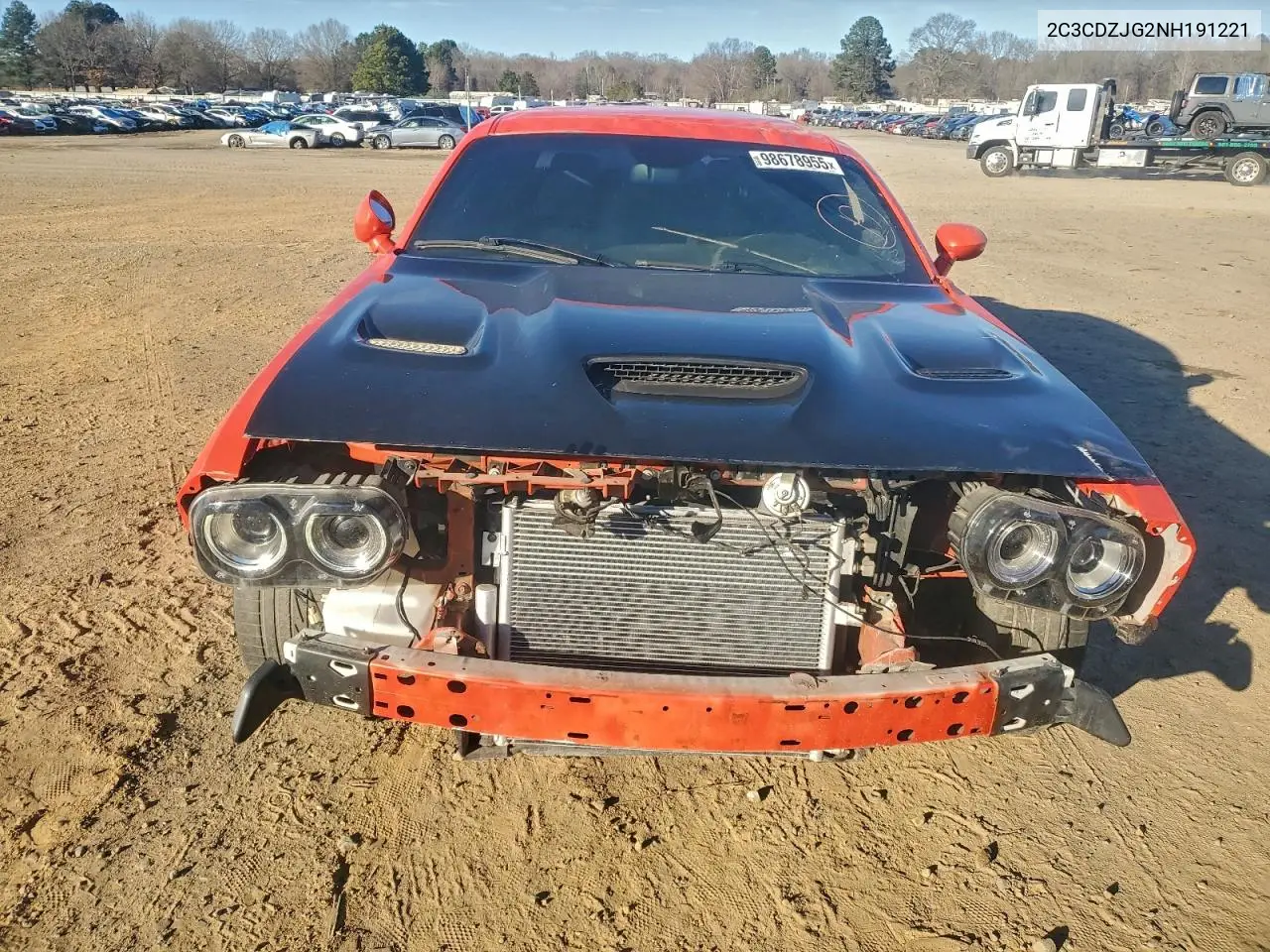 2C3CDZJG2NH191221 2022 Dodge Challenger Gt