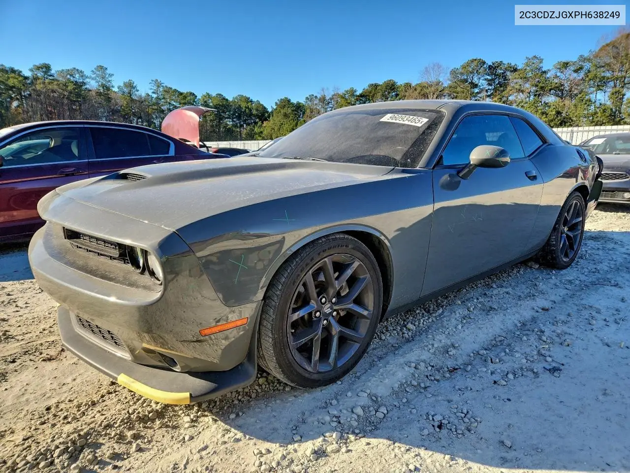 2C3CDZJGXPH638249 2023 Dodge Challenger Gt