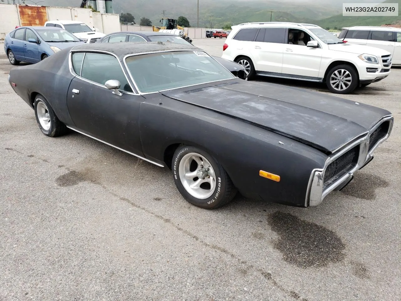 1972 Dodge Charger VIN: WH23G2A202749 Lot: 54366544