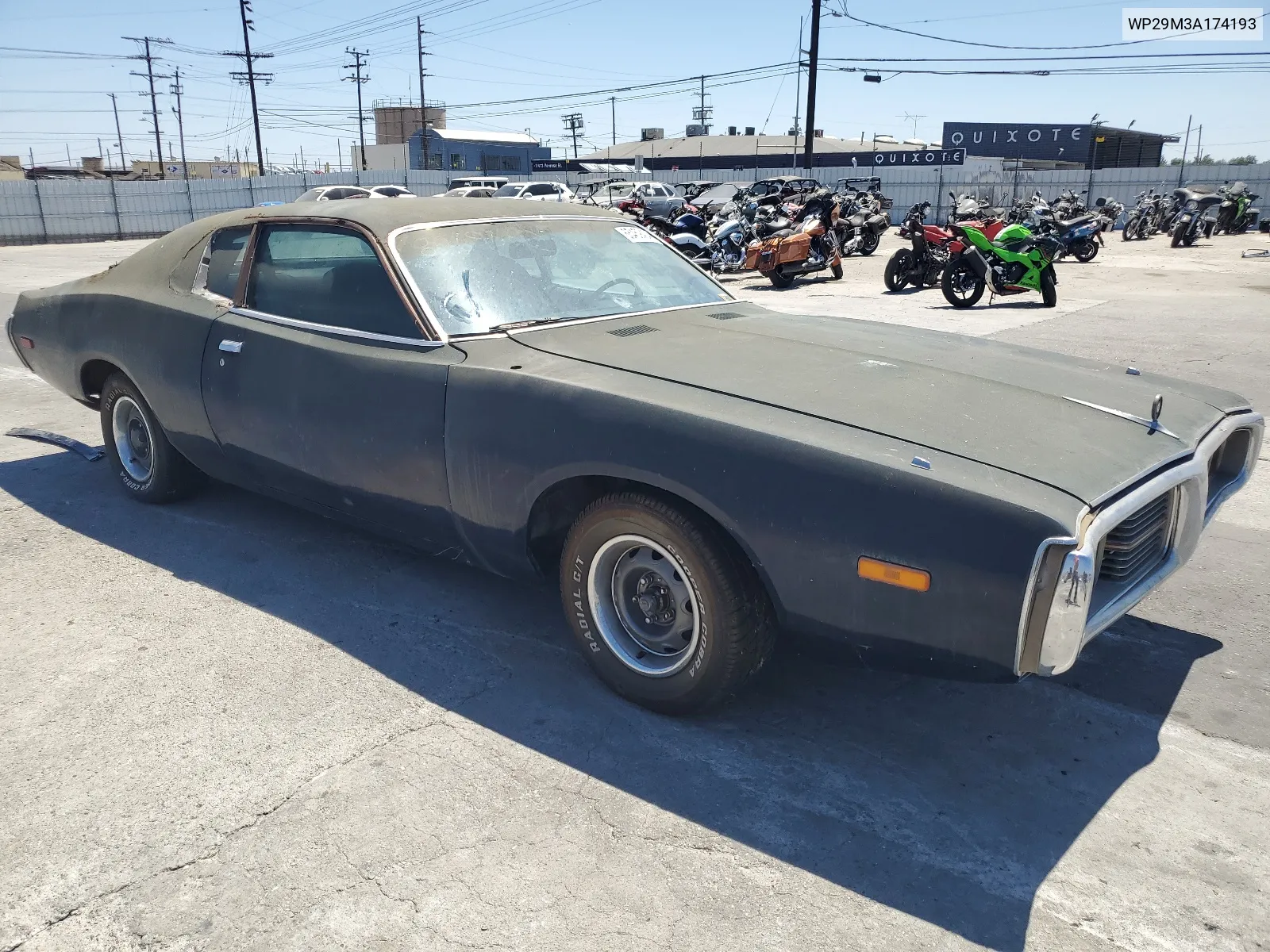 1973 Dodge Charger VIN: WP29M3A174193 Lot: 65459434