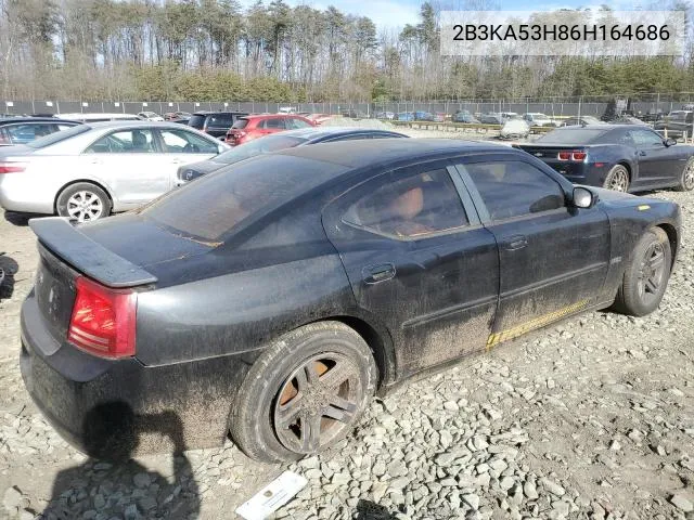 2006 Dodge Charger R/T VIN: 2B3KA53H86H164686 Lot: 48781824