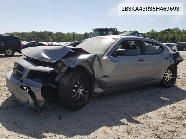 2006 Dodge Charger Se VIN: 2B3KA43R36H469693 Lot: 51419824