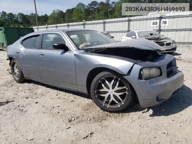 2006 Dodge Charger Se VIN: 2B3KA43R36H469693 Lot: 51419824