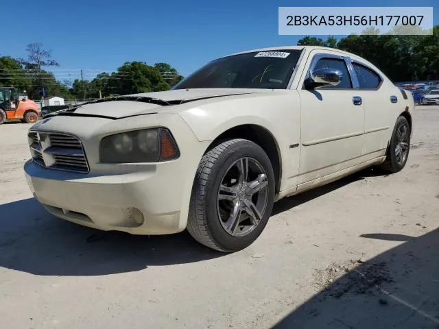 2006 Dodge Charger R/T VIN: 2B3KA53H56H177007 Lot: 53375934