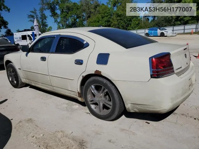 2006 Dodge Charger R/T VIN: 2B3KA53H56H177007 Lot: 53375934