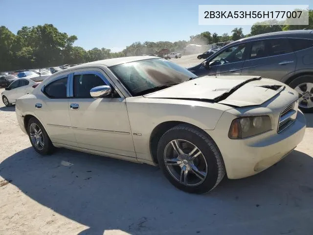 2006 Dodge Charger R/T VIN: 2B3KA53H56H177007 Lot: 53375934