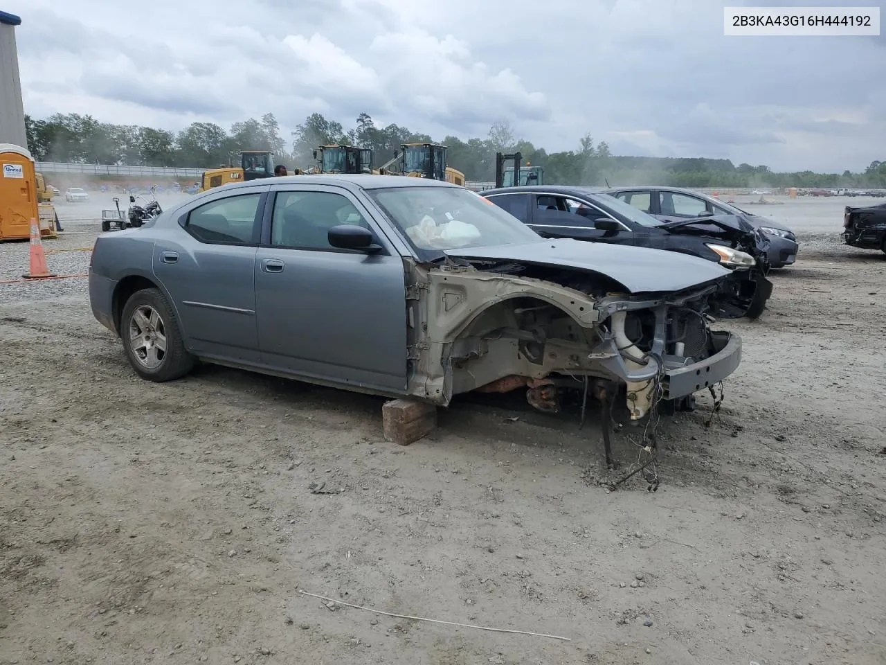 2B3KA43G16H444192 2006 Dodge Charger Se