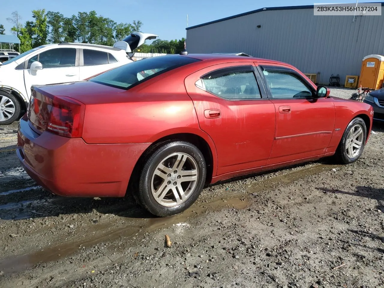 2006 Dodge Charger R/T VIN: 2B3KA53H56H137204 Lot: 56460854