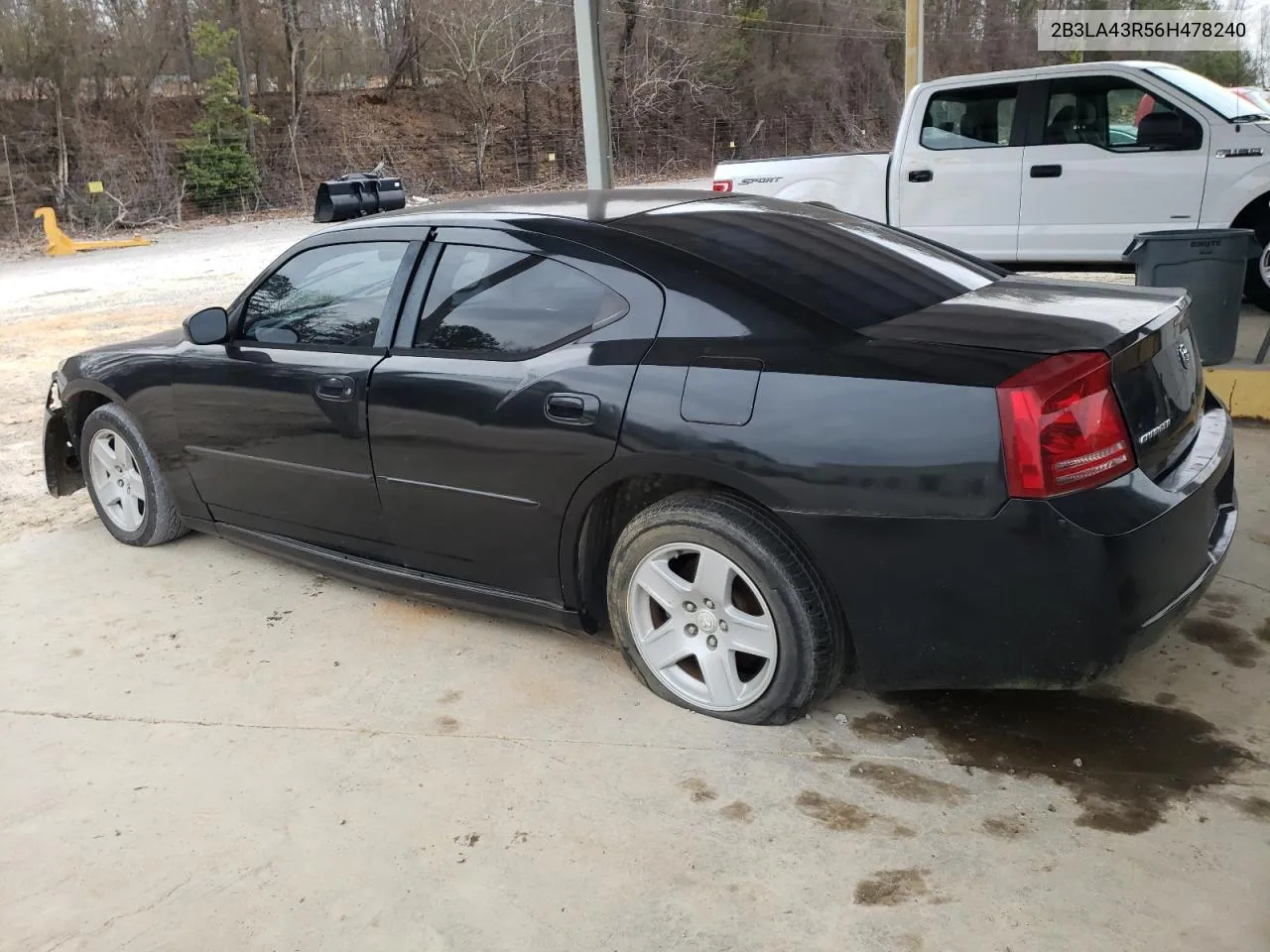 2006 Dodge Charger Se VIN: 2B3LA43R56H478240 Lot: 64101574