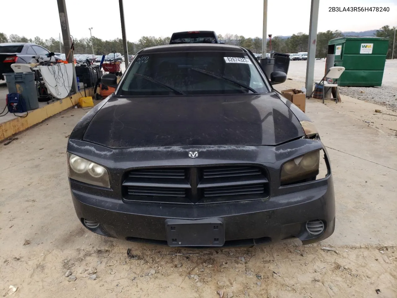 2B3LA43R56H478240 2006 Dodge Charger Se