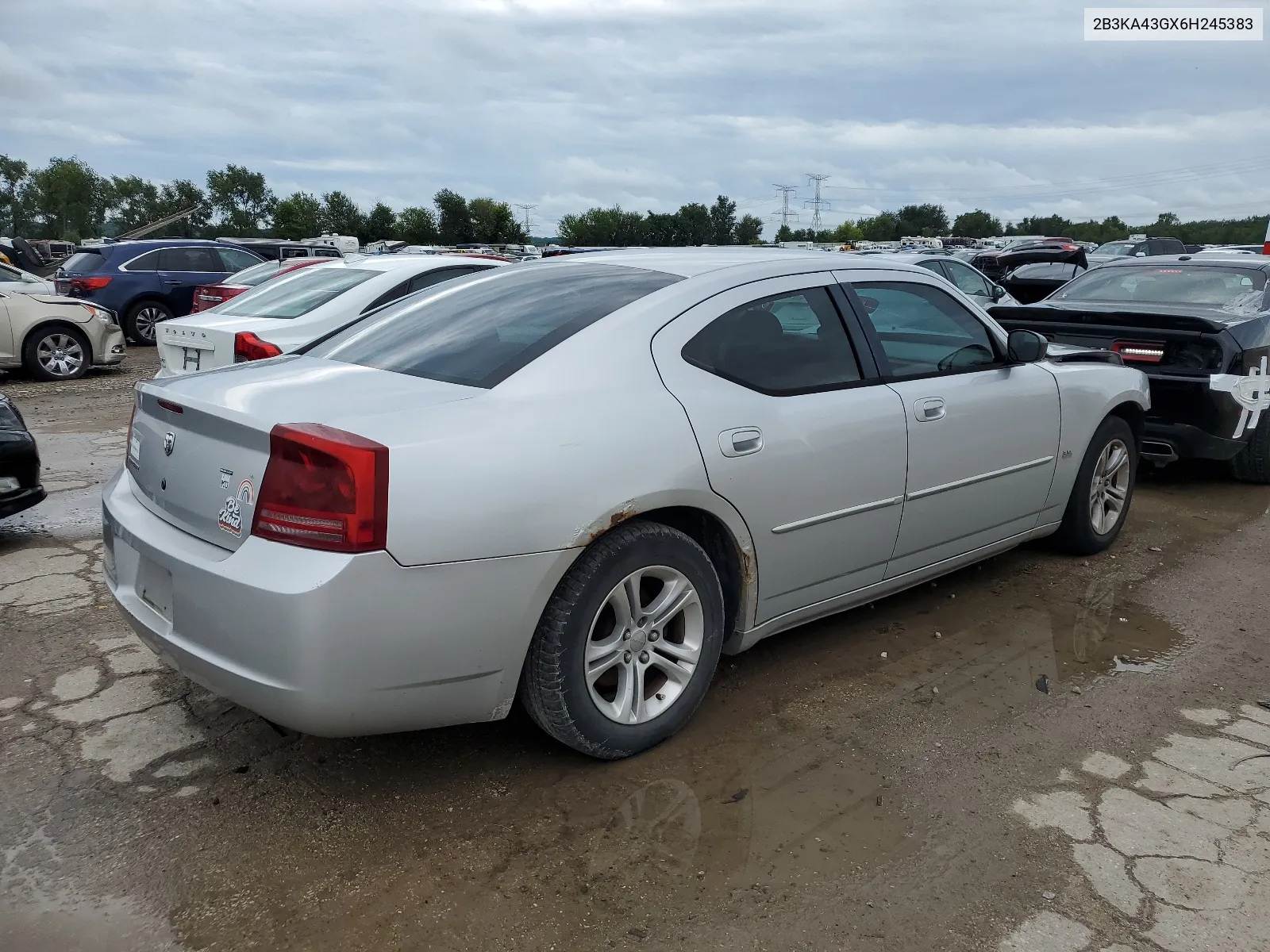 2006 Dodge Charger Se VIN: 2B3KA43GX6H245383 Lot: 65393294