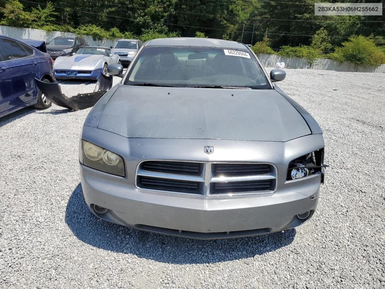 2006 Dodge Charger R/T VIN: 2B3KA53H06H255662 Lot: 66220944