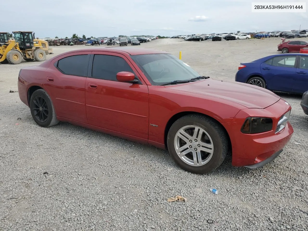 2006 Dodge Charger R/T VIN: 2B3KA53H96H191444 Lot: 67311024