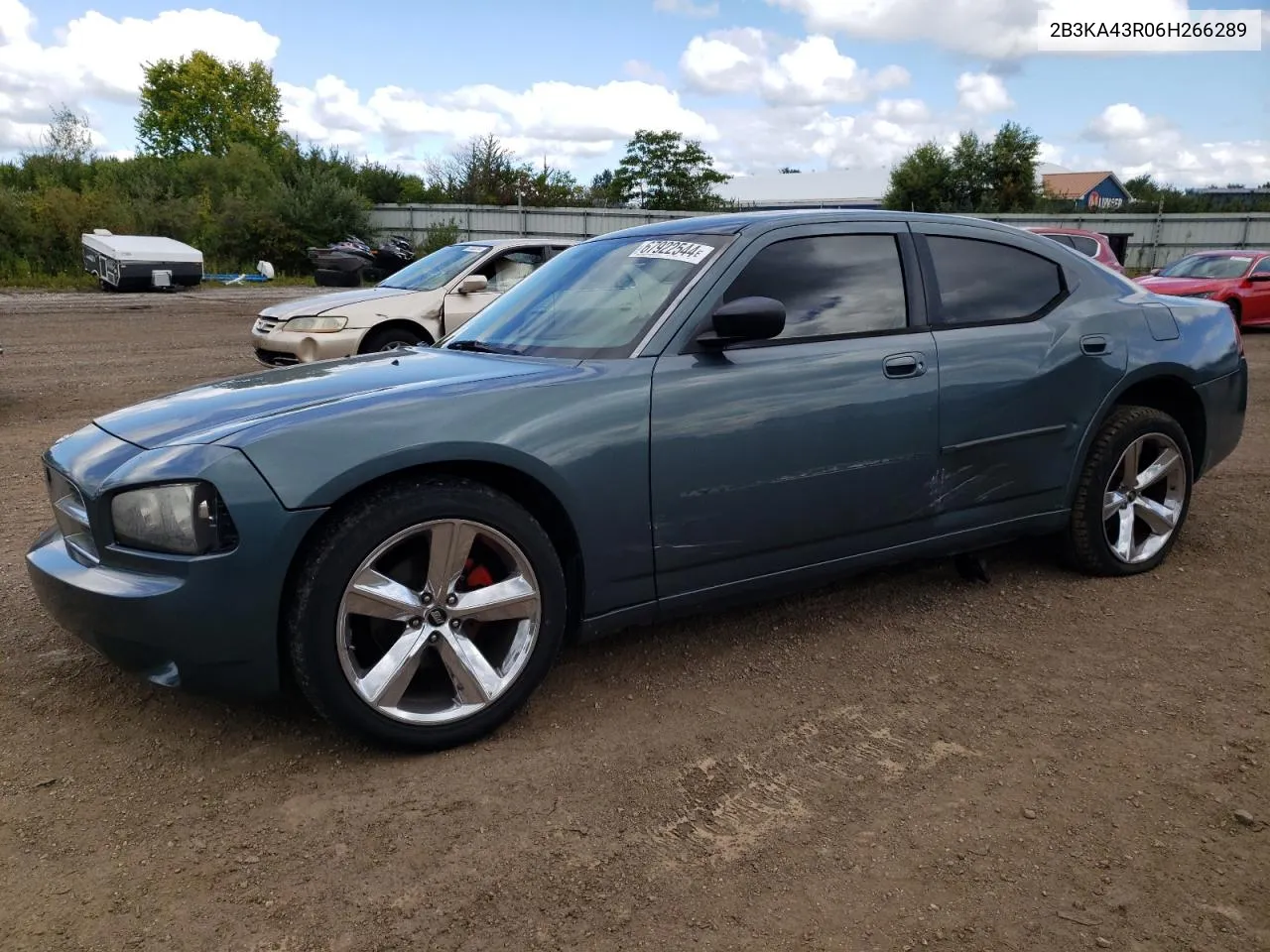 2006 Dodge Charger Se VIN: 2B3KA43R06H266289 Lot: 67922544