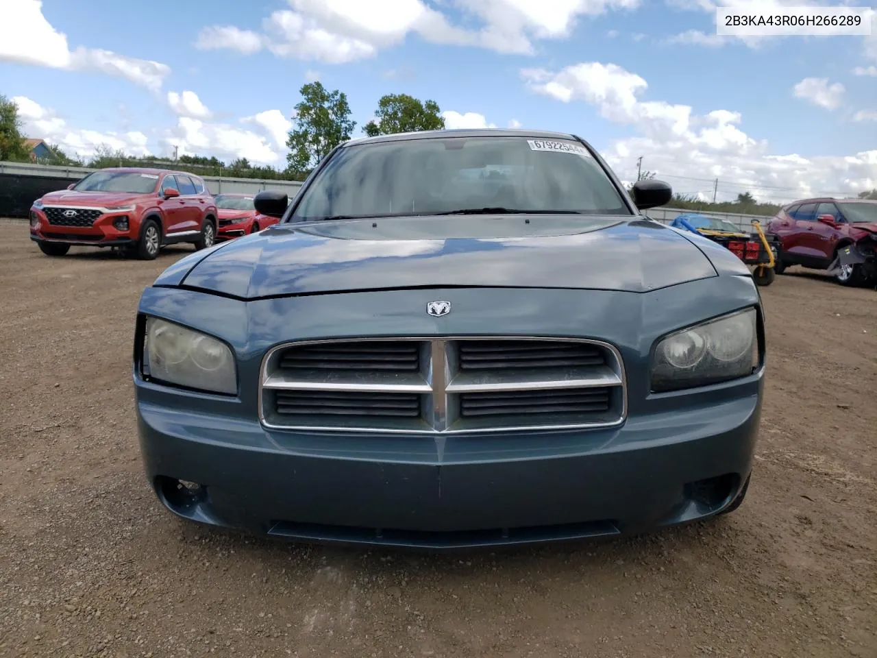 2006 Dodge Charger Se VIN: 2B3KA43R06H266289 Lot: 67922544