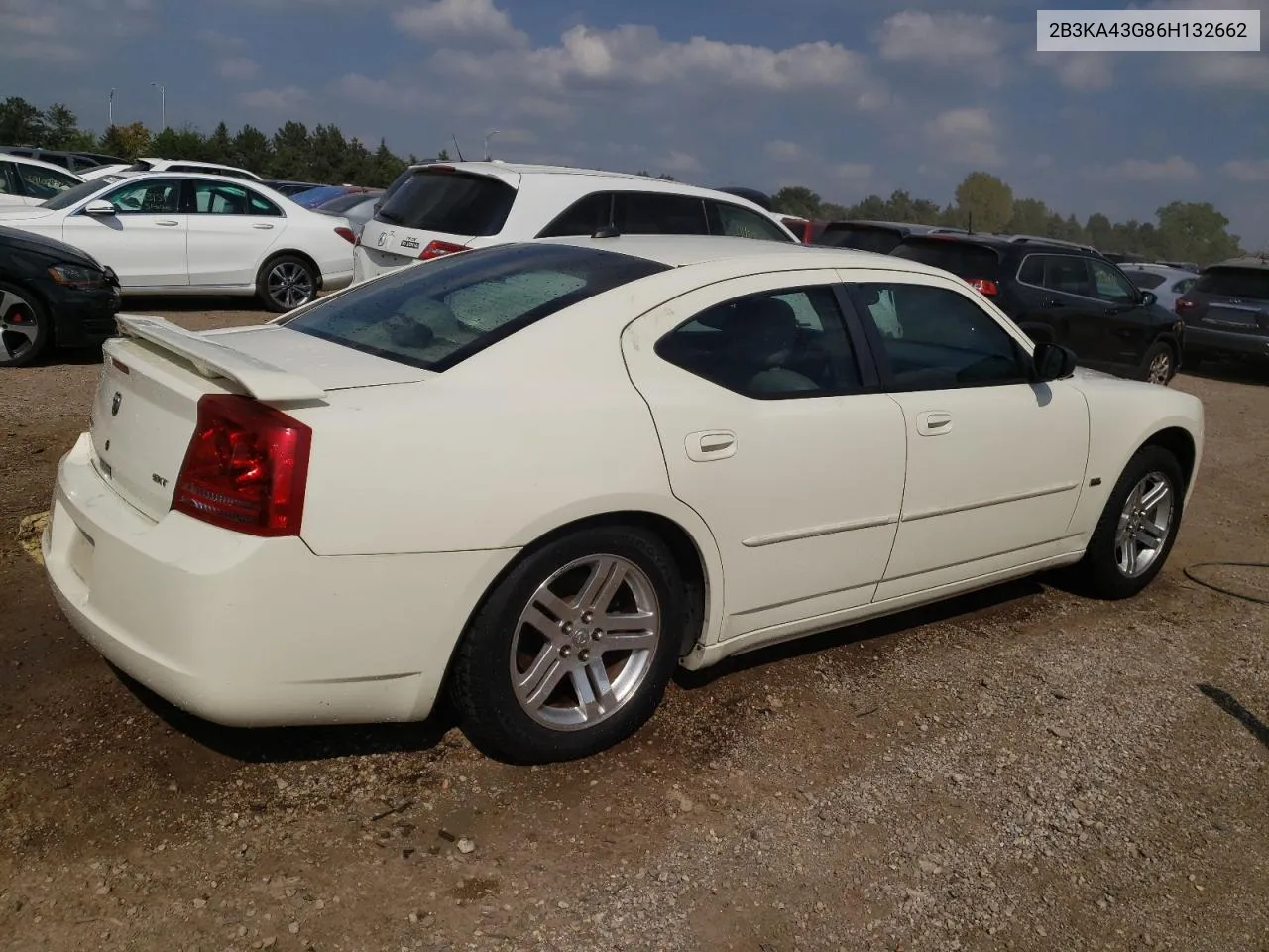 2006 Dodge Charger Se VIN: 2B3KA43G86H132662 Lot: 69249314