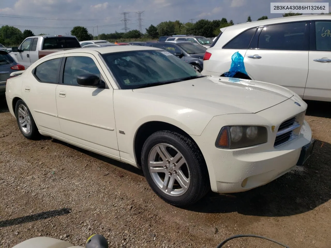 2006 Dodge Charger Se VIN: 2B3KA43G86H132662 Lot: 69249314