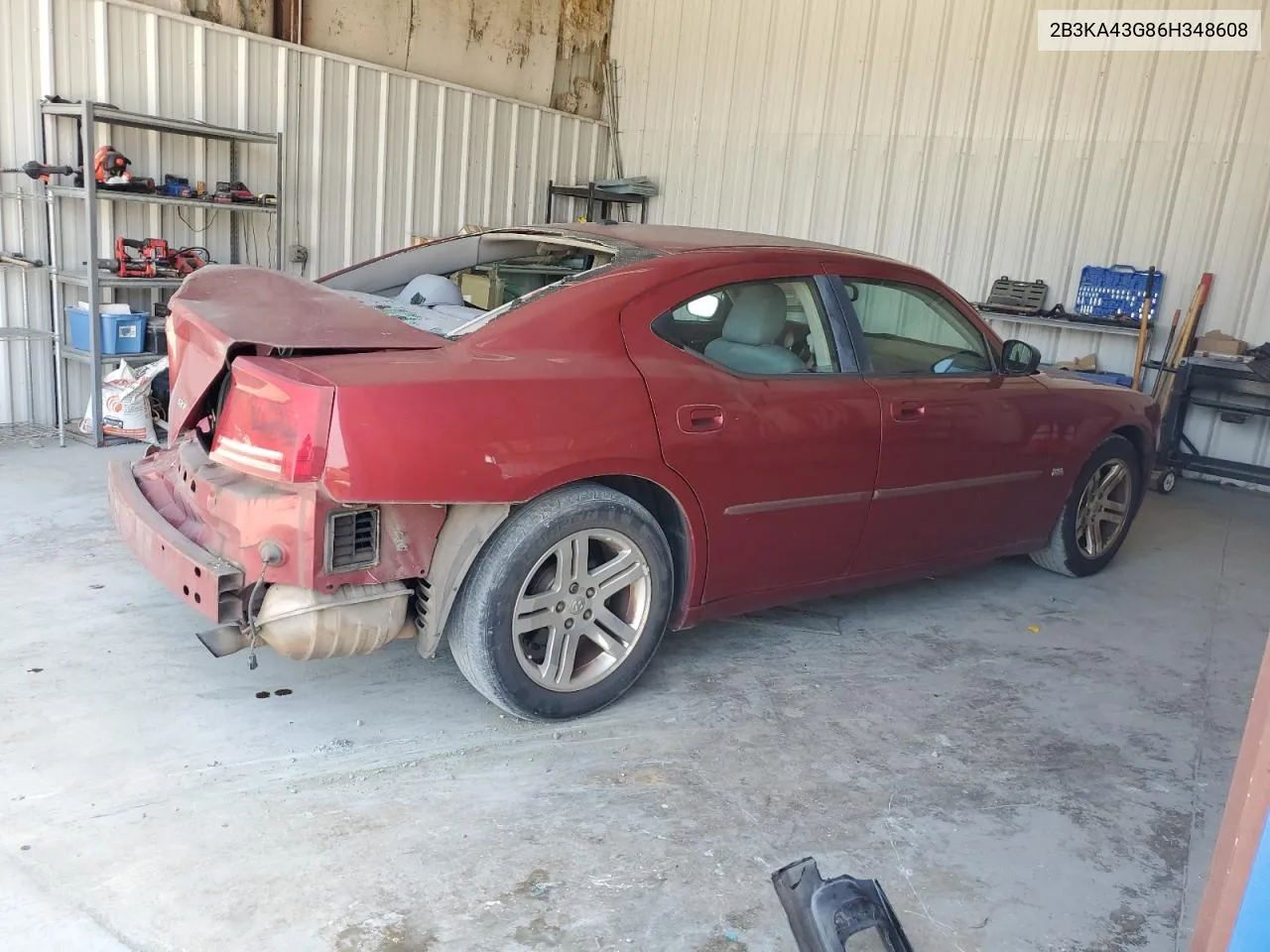 2006 Dodge Charger Se VIN: 2B3KA43G86H348608 Lot: 69252394