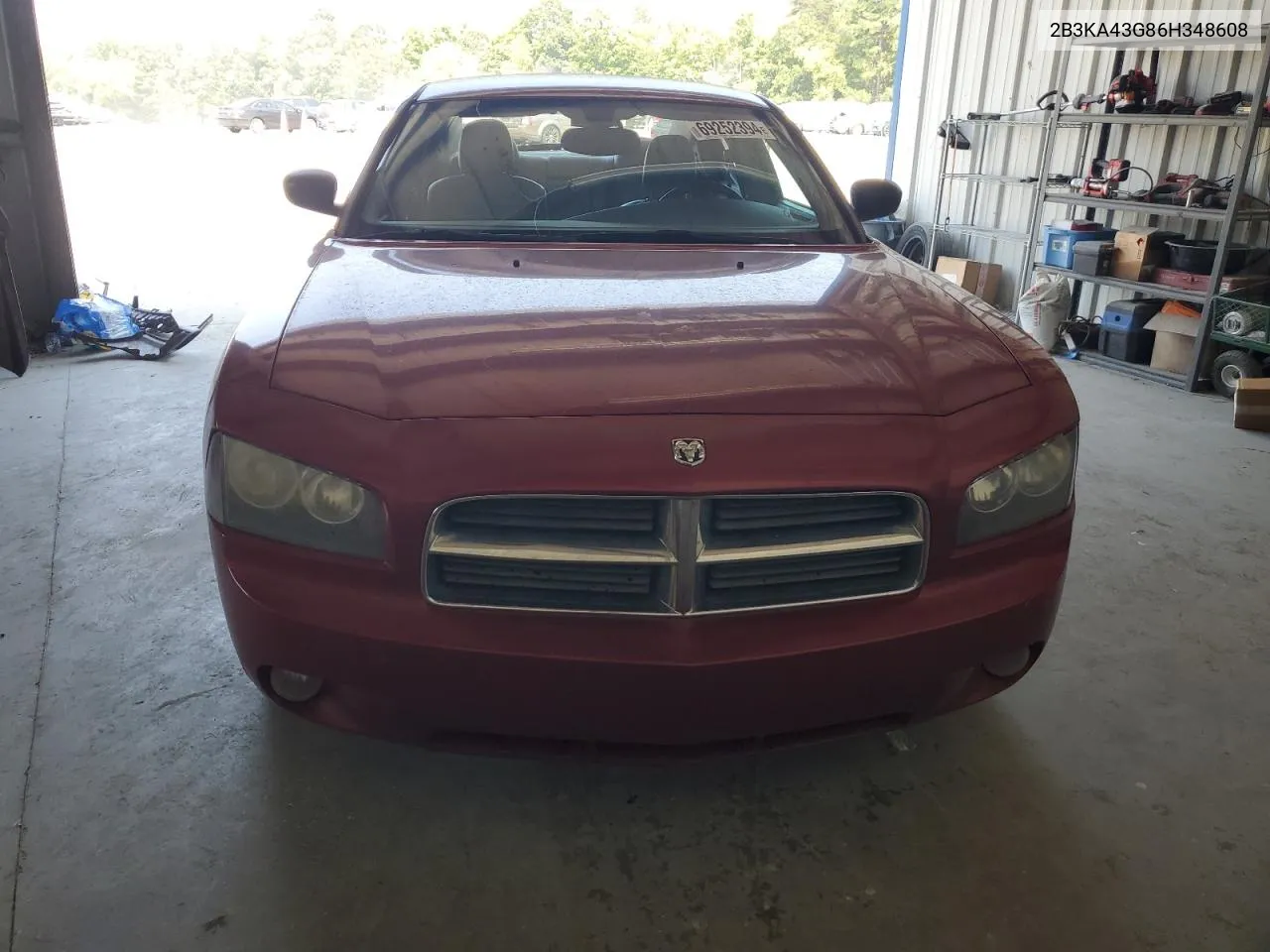 2006 Dodge Charger Se VIN: 2B3KA43G86H348608 Lot: 69252394