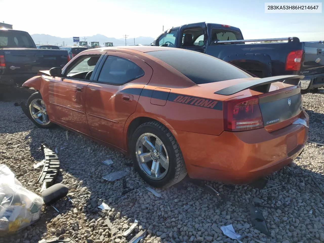 2006 Dodge Charger R/T VIN: 2B3KA53H86H214647 Lot: 69432134