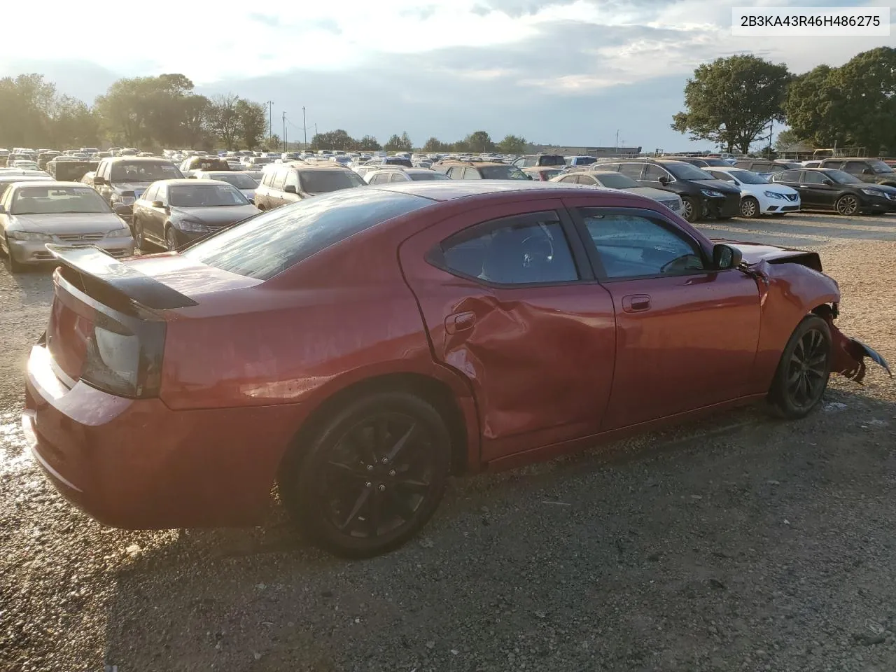 2B3KA43R46H486275 2006 Dodge Charger Se