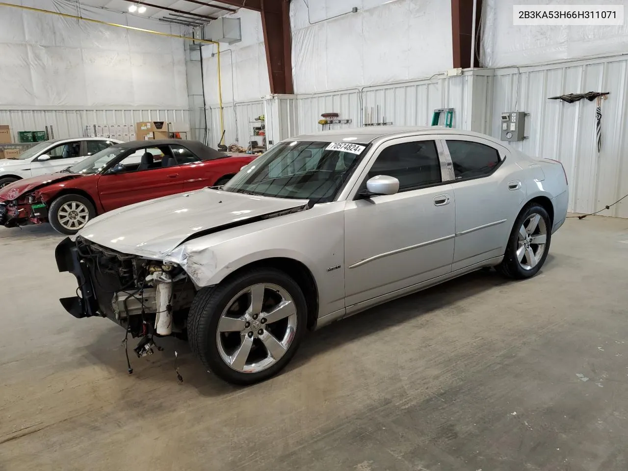 2006 Dodge Charger R/T VIN: 2B3KA53H66H311071 Lot: 70574824