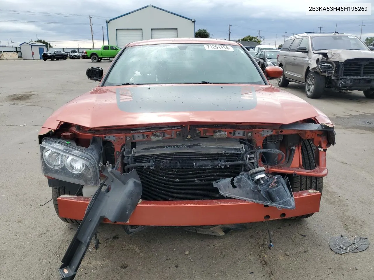 2006 Dodge Charger R/T VIN: 2B3KA53H46H195269 Lot: 71201414