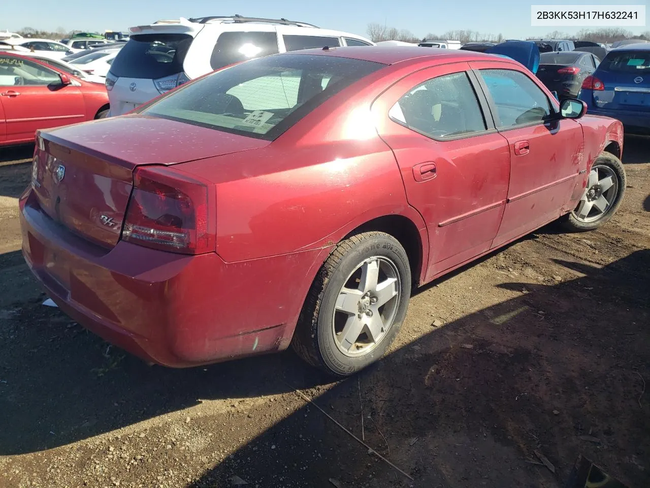 2007 Dodge Charger R/T VIN: 2B3KK53H17H632241 Lot: 44524524