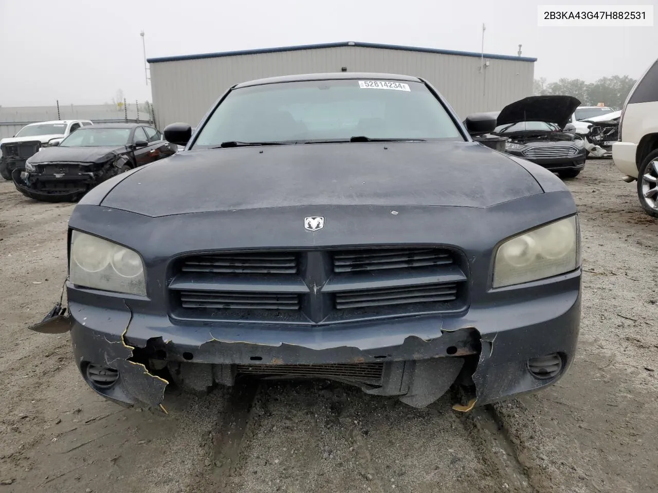 2007 Dodge Charger Se VIN: 2B3KA43G47H882531 Lot: 52814234