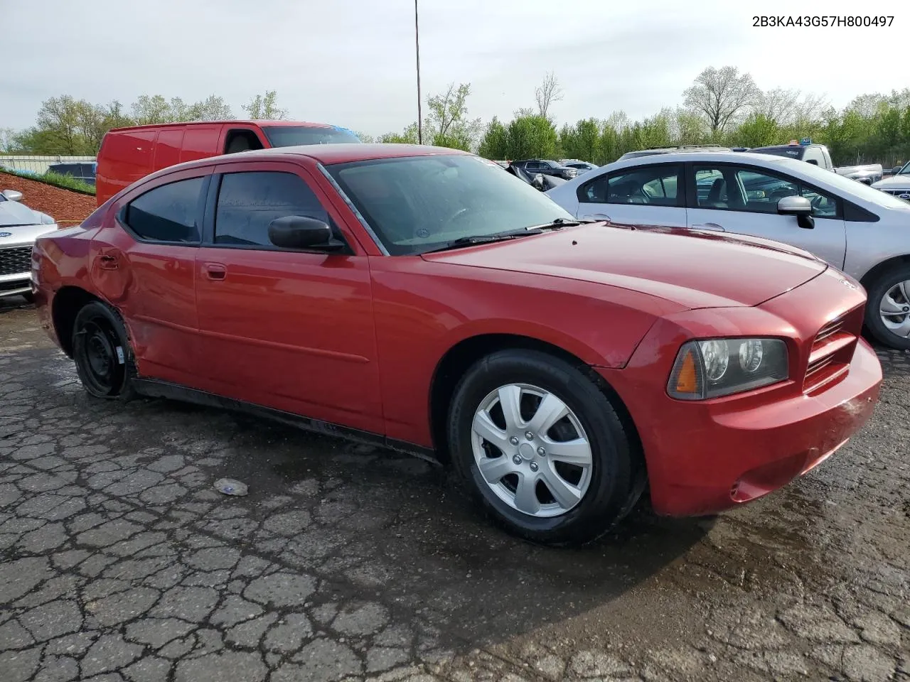 2007 Dodge Charger Se VIN: 2B3KA43G57H800497 Lot: 52828264