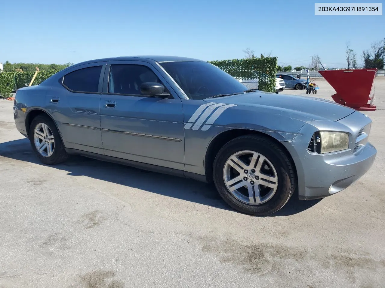 2007 Dodge Charger Se VIN: 2B3KA43G97H891354 Lot: 55533094