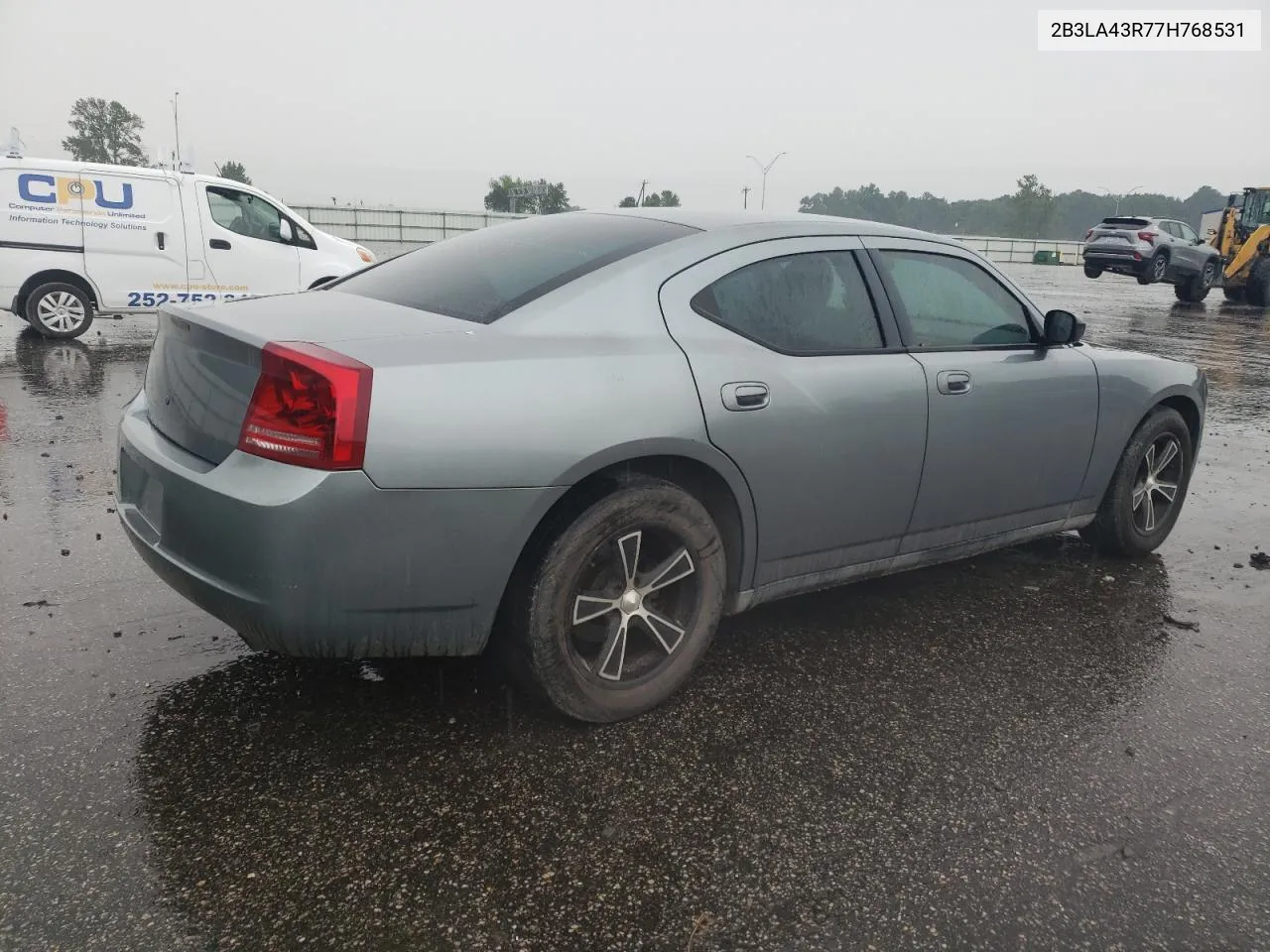 2007 Dodge Charger Se VIN: 2B3LA43R77H768531 Lot: 66922314