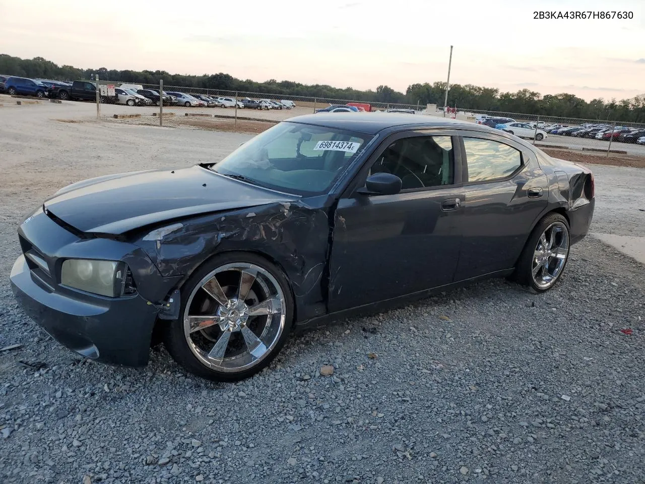 2B3KA43R67H867630 2007 Dodge Charger Se