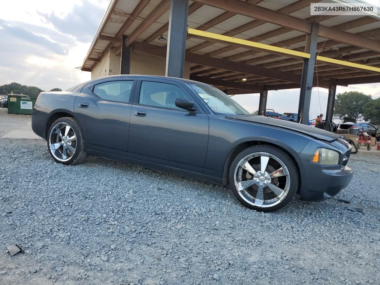 2007 Dodge Charger Se VIN: 2B3KA43R67H867630 Lot: 69814374