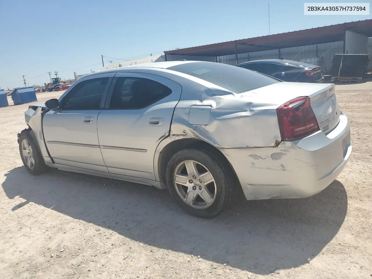 2007 Dodge Charger Se VIN: 2B3KA43G57H737594 Lot: 70832364