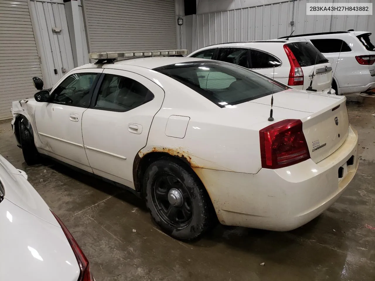 2007 Dodge Charger Se VIN: 2B3KA43H27H843882 Lot: 77700833