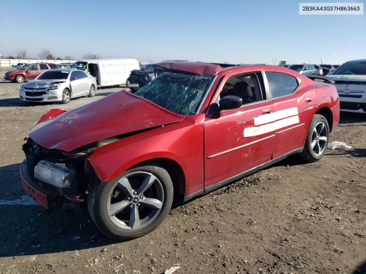 2B3KA43G37H863663 2007 Dodge Charger Se