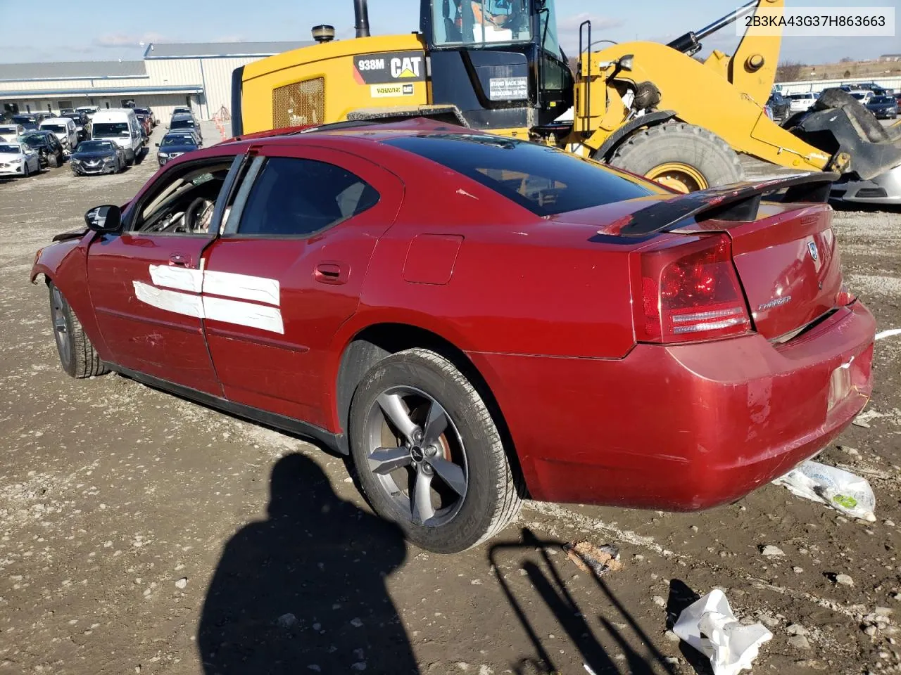 2007 Dodge Charger Se VIN: 2B3KA43G37H863663 Lot: 78735243