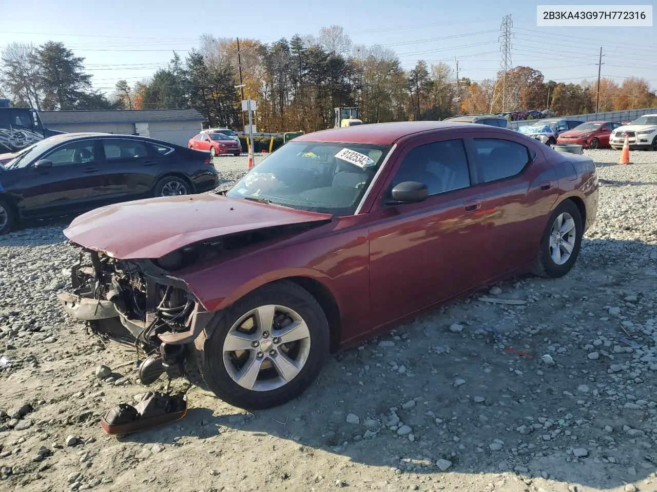 2B3KA43G97H772316 2007 Dodge Charger Se