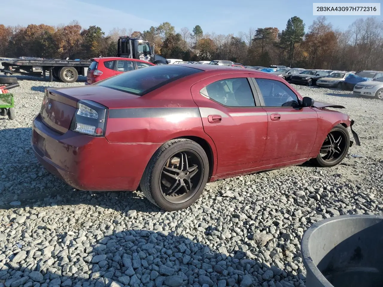 2B3KA43G97H772316 2007 Dodge Charger Se