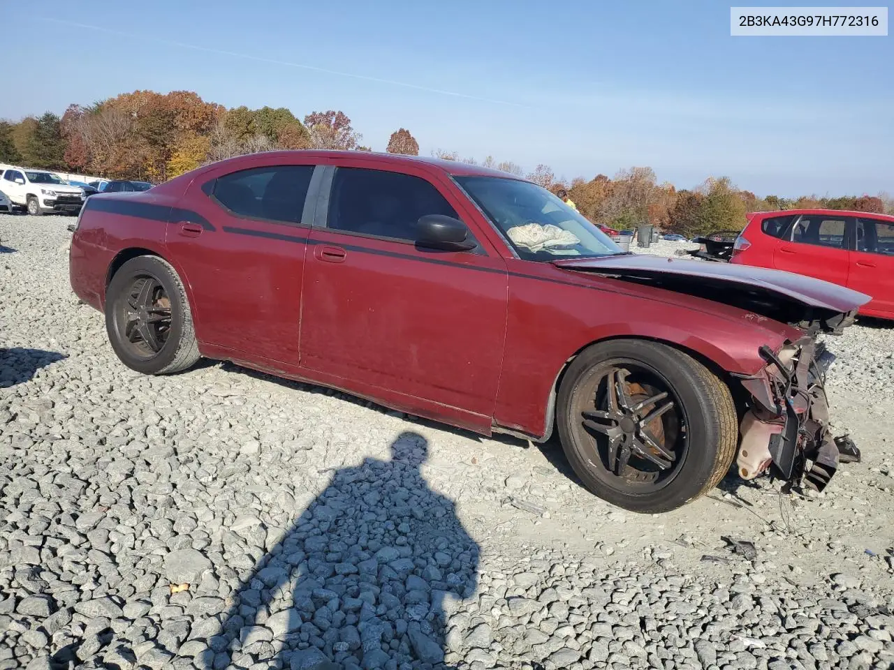 2B3KA43G97H772316 2007 Dodge Charger Se