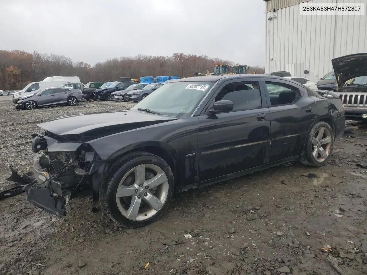 2B3KA53H47H872807 2007 Dodge Charger R/T