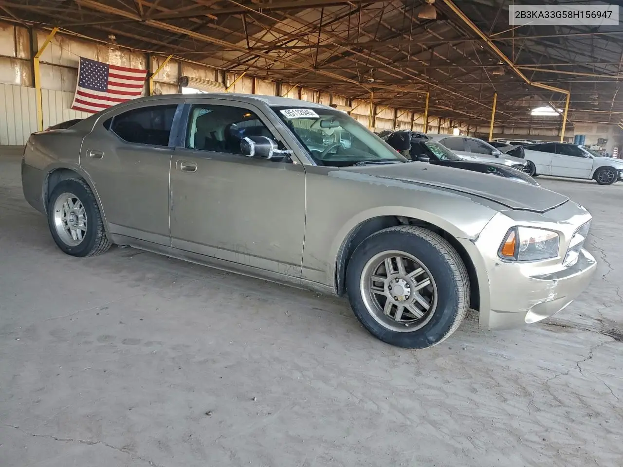 2B3KA33G58H156947 2008 Dodge Charger Sxt