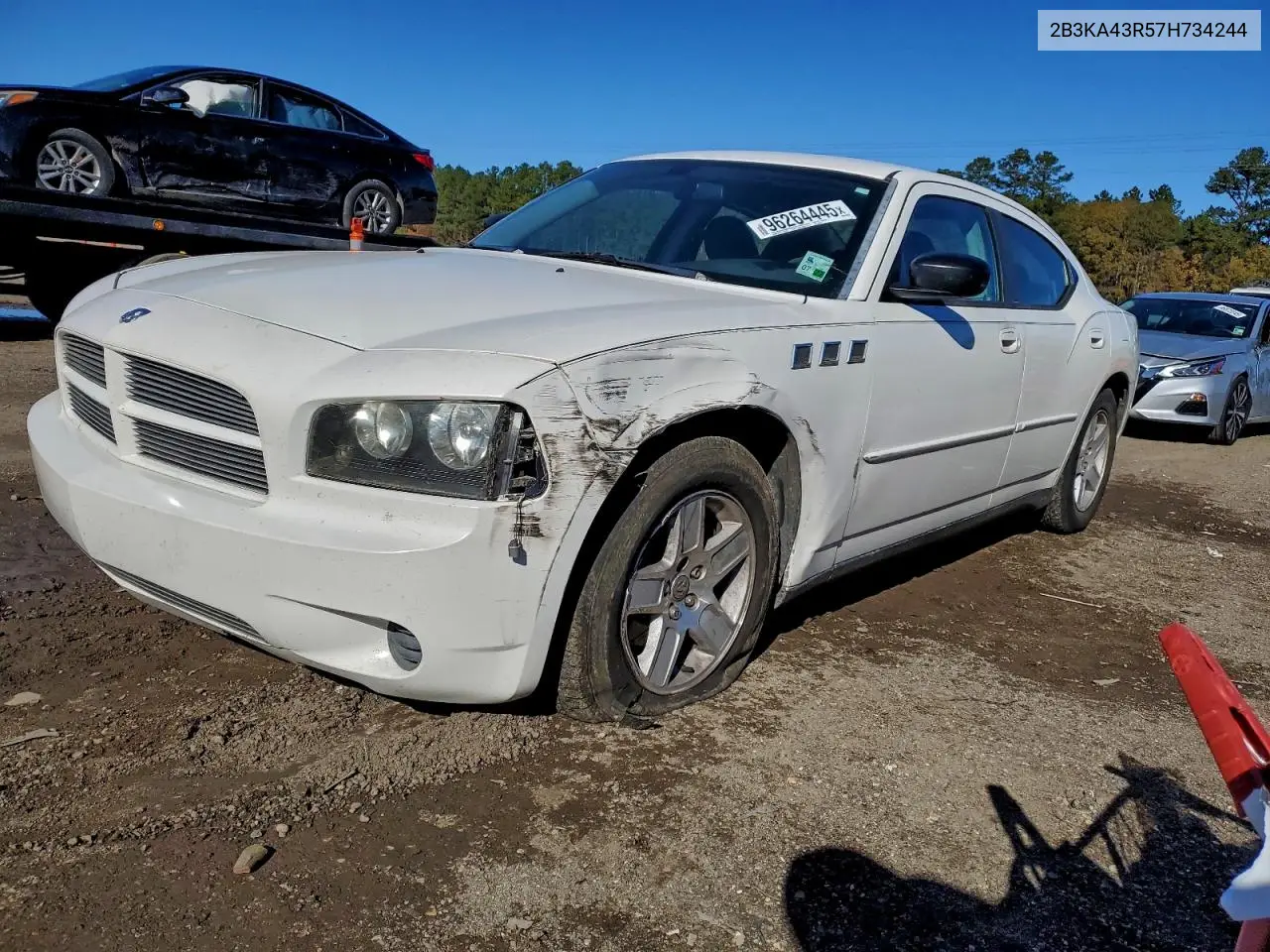 2B3KA43R57H734244 2007 Dodge Charger Se