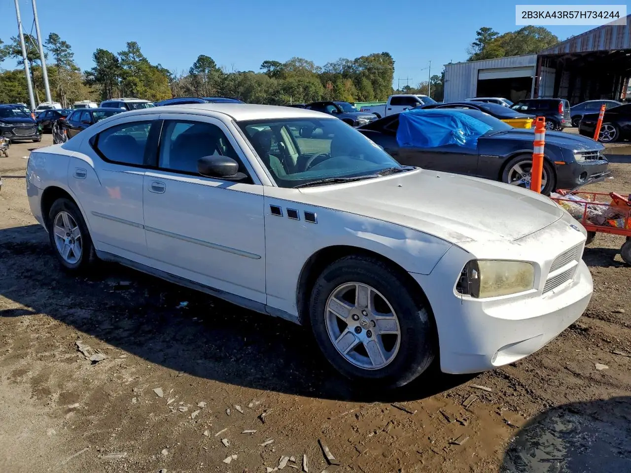 2B3KA43R57H734244 2007 Dodge Charger Se