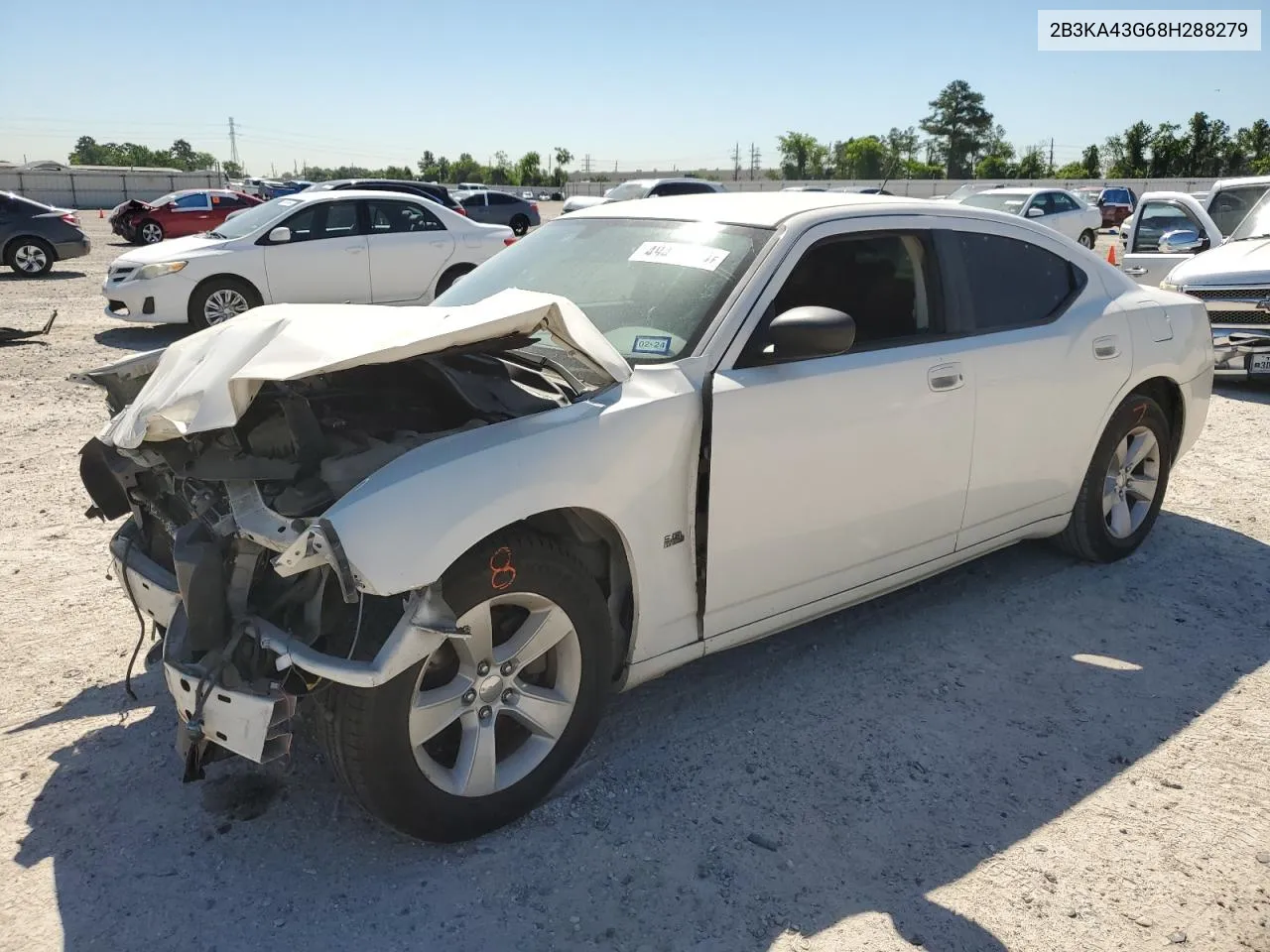 2008 Dodge Charger VIN: 2B3KA43G68H288279 Lot: 49441514